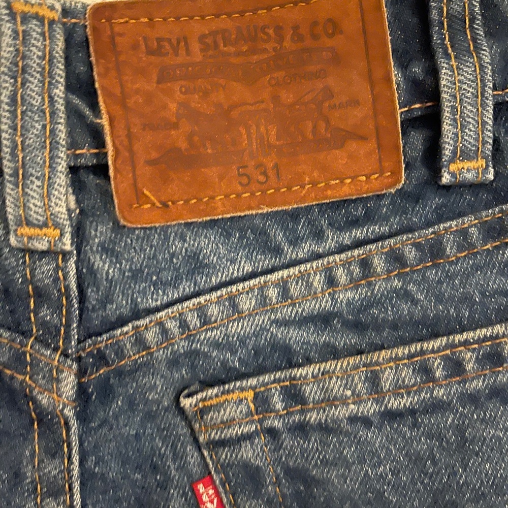 Vintage 90's Levi's 531's, Wedgie High-Rise Fit